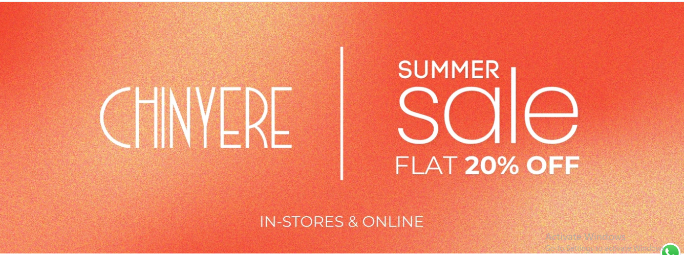 SUMMER SALE 